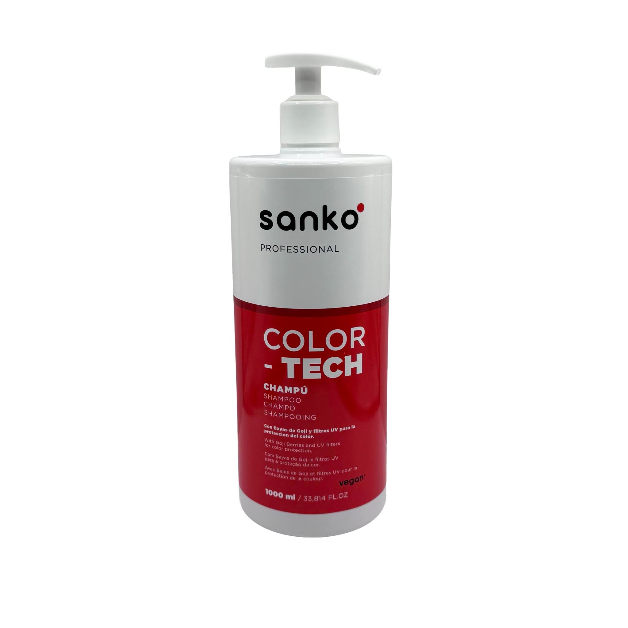 შამპუნი შეღებილი თმისთვის Sanko COLOR-TECH 1000ml